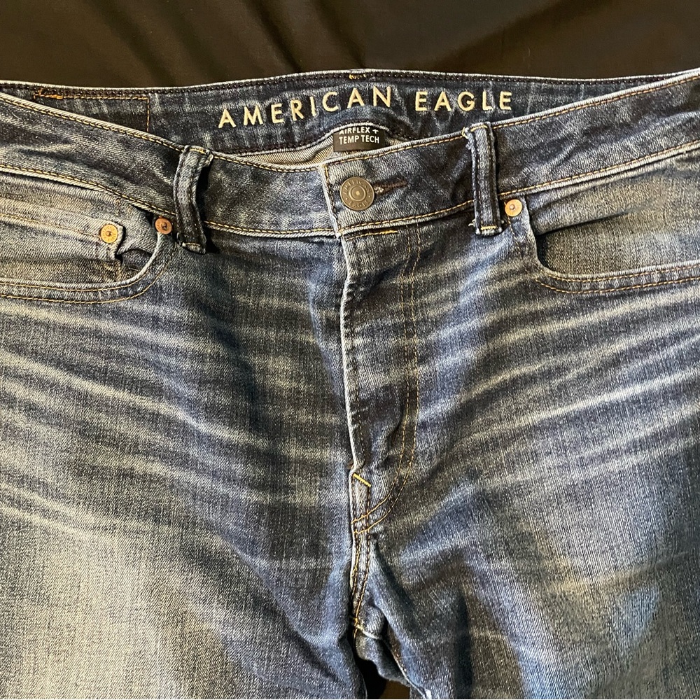 American Eagle Outfitters Men's Dark Wash Jeans